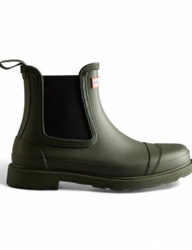 WFS1018RMA Bottes Chelsea Commando vertes (36), Plat, Aucun, Casuel