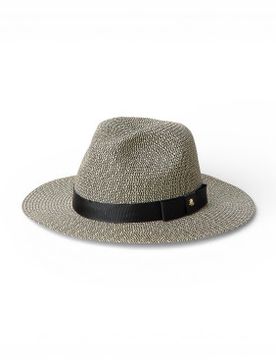 Para mujer. 454P14407002 Fedora plegable de paja trenzada (OSFA), Casual, Papel