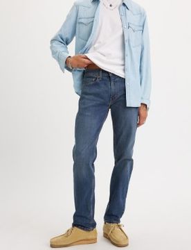 Para hombre. 29507-0053 Jeans 502 Taper Panda (30/32), Casual, Algodón, Denim, Poliéster, Elastano