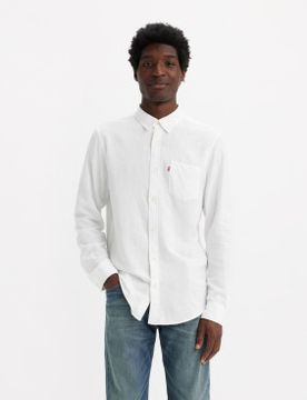 Para hombre. 85746-0140 Camisa Sunset 1 Pocket Standard (S), Casual, Algodón, Manga larga