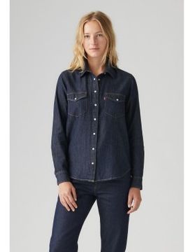 Para mujer. 16786-0101 Camisa Iconic Western (XS), Casual, Algodón, Manga larga
