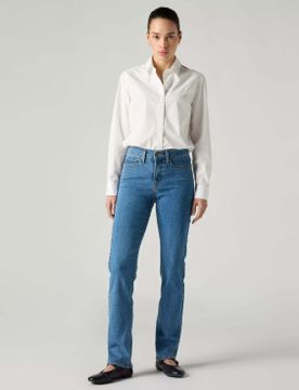 Para mujer. 19631-0301 Jeans 314 Shaping Straight (25/32), Casual, Algodón, Denim