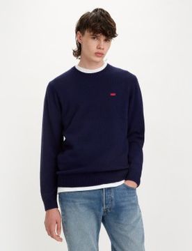 Para hombre. A4320-0001 Jersey Original Housemark (S), Casual, Lana, Manga larga