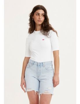 Para mujer. A3388-0003 Camiseta Luca Slim (S), Casual, Algodón, Manga 3/4