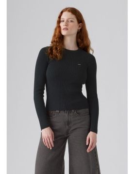 Para mujer. A0719-0035 Jersey Rib (XS), Casual, Algodón, Manga larga