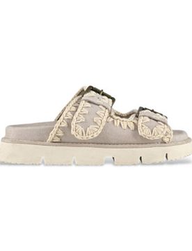 Para mujer. MU.SW461005A Sandalias Bio dos hebillas (36), 1 a 3cm, Casual