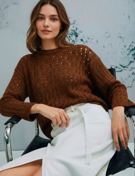 Para mujer. 2613361155200 Jersey Mlmfiorire (S), Casual, Algodón Orgánico, Sostenible