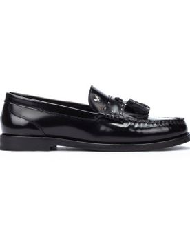 Para mujer. 1734-B301TY Mocasines de Piel Settala 1734 (36), 1 a 3cm, Ninguno, Casual