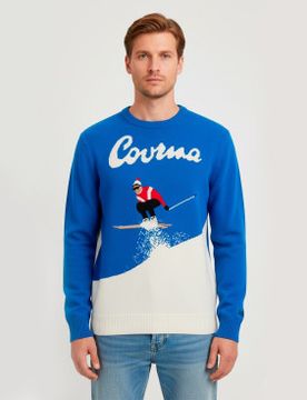 Para hombre. HER0011 Jersey Courma (XXL), Casual, Lana