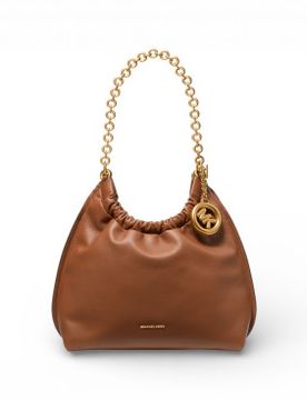 Para mujer. 32S6A50C6L Bolso fruncido (OSFA), Casual, Piel