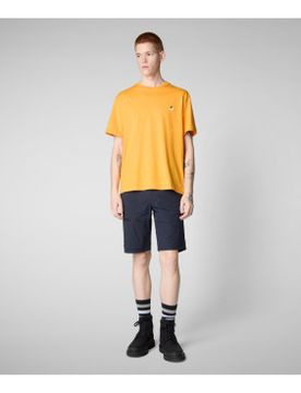 DT1709M-BESY20 T-shirt Caius jaune (L), Casuel, Coton, Manche courte
