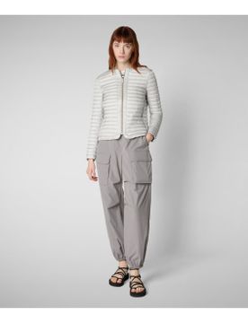 Para mujer. D30614W-IRIS20 Chaqueta Carina (L), Casual, Nylon, Manga larga