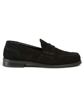 Para mujer. Y5WZ03 Mocasines de ante Damienne (38), Plano, Ninguno, Casual