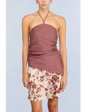 Para mujer. S6SN02 Top Becka (42), Casual, Sin mangas / Tirantes