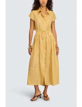 Para mujer. S6SI43 Vestido Celia (42), Casual, Algodón, Manga corta