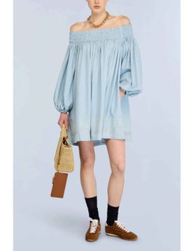 Para mujer. S6SY52 Vestido Sophie (42), Casual, Algodón, Manga larga