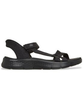 Para mujer. 141481 Sandalias Slip-ins Go Walks Flex Illuminate (36), Plano, 1 a 3cm, Velcro, Casual