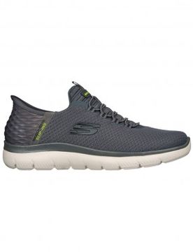 Para hombre. 232457 Zapatillas Slip-ins: Summits - High Range (41), Tela, 3 a 5cm, Cordones, Casual, Deportivo, Multideporte