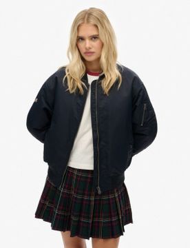 Para mujer. W5011961A Cazadora Bomber MA1 (S), Casual, Poliéster