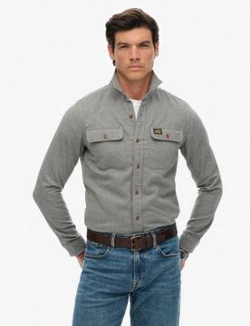 Para hombre. M4010723A Camisa Trailsman (S), Casual, Algodón, Manga larga