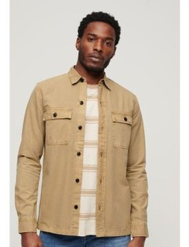 Para hombre. M4010799A Camisa de manga larga militar (XXL), Casual, Algodón