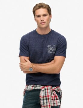 Para hombre. M1012276A Camiseta Industrial Relaxed (L), Casual, Algodón, Manga corta