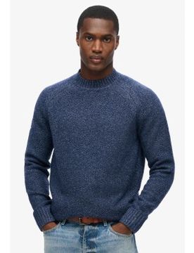 Para hombre. M6110634A Jersey raglán grueso (XXL), Casual, Poliéster