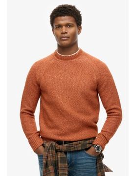 Para hombre. M6110634A Jersey raglán grueso (XXL), Casual, Poliéster
