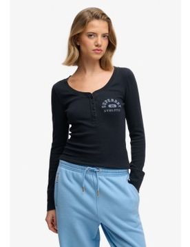 Para mujer. W6012276A Camiseta Athletic Button Down (XS), Casual, Algodón, Manga larga