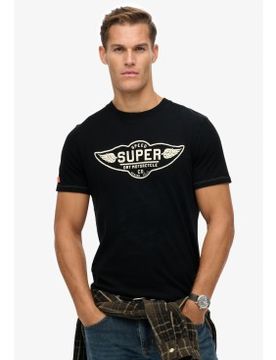 Para hombre. M1012329A Camiseta Auto Logo Relaxed (M), Casual, Algodón, Manga corta