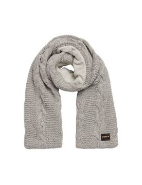 Para mujer. W9310068A Bufanda de punto de ochos (OSFA), Casual