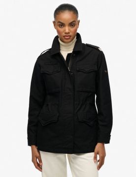 Para mujer. W5011938A Chaqueta Embellished Field (M), Casual, Algodón