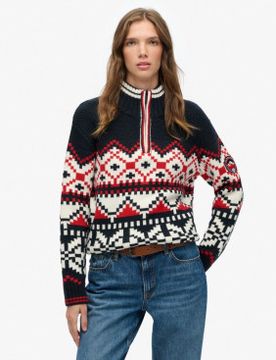 Para mujer. W6110660A Jersey Intarsia (XS), Casual, Algodón
