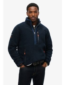 Para hombre. M2014149A Polar Outdoor Half Zip (S), Casual, Poliéster