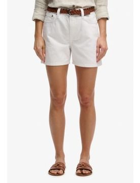 W7110491A Short Mid Rise blanc (26), Casuel, Coton