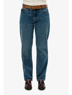 Para mujer. W7011166A Jeans Rise Straight (26/30), Casual, Algodón, Denim