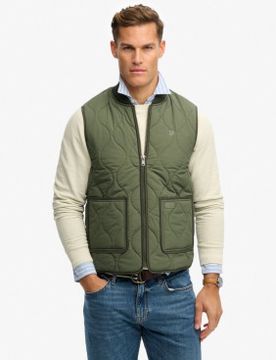 Para hombre. M5012211A Chaleco Military Liner (XL), Casual, Poliéster
