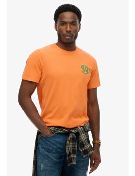 Para hombre. M1012373A Camiseta Neon Relaxed (S), Casual, Algodón, Manga corta