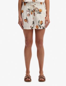 Para mujer. W7110497A Shorts Cotton Printed Beach (XXS), Casual, Algodón