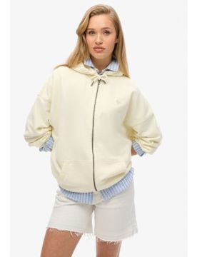 Para mujer. W2012350A Sudadera con Cremallera Studios (XS), Casual, Poliéster Reciclado, Sostenible
