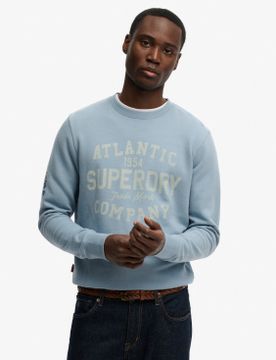 Para hombre. M2014476A Sudadera Coastal Relaxed (XXL), Casual, Algodón