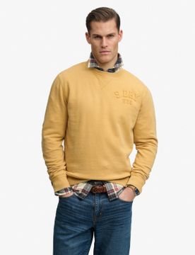 Para hombre. M2014483A Sudadera Vintage Toanl (M), Casual, Algodón