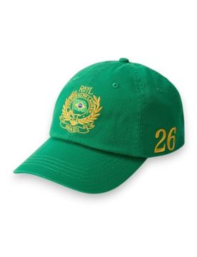 Para hombre. 710B21781001 Gorra Brasil (OSFA), Casual, Algodón