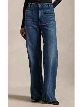 Para mujer. 211969382001 Jeans Bootcut (24/32), Casual, Algodón, Denim