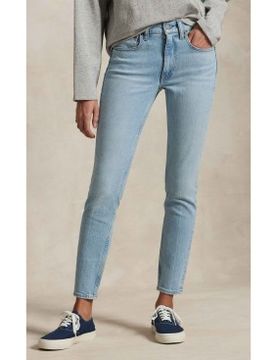 Para mujer. 211969388001 Jeans Super Slim de tiro medio (24/32), Casual, Algodón, Denim