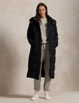 Para mujer. 211941005002 Abrigo de plumón con capucha (L), , Casual, Algodón