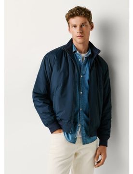 Para hombre. PM4027259 Chaqueta Saunders (S), Casual, Algodón, Poliéster
