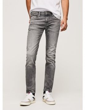 Para hombre. PM206322UE7 Jean Hatch (28/32), Casual, Denim, Algodón Orgánico, Sostenible