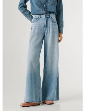 Para mujer. PL20474042W0 Jeans Wide Leg Uhw Jaimy (25/32), Casual, Algodón, Denim