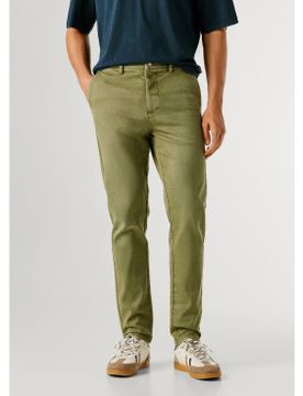 Para hombre. PM2100081 Pantalón Stanley Chino (30), Casual, Algodón